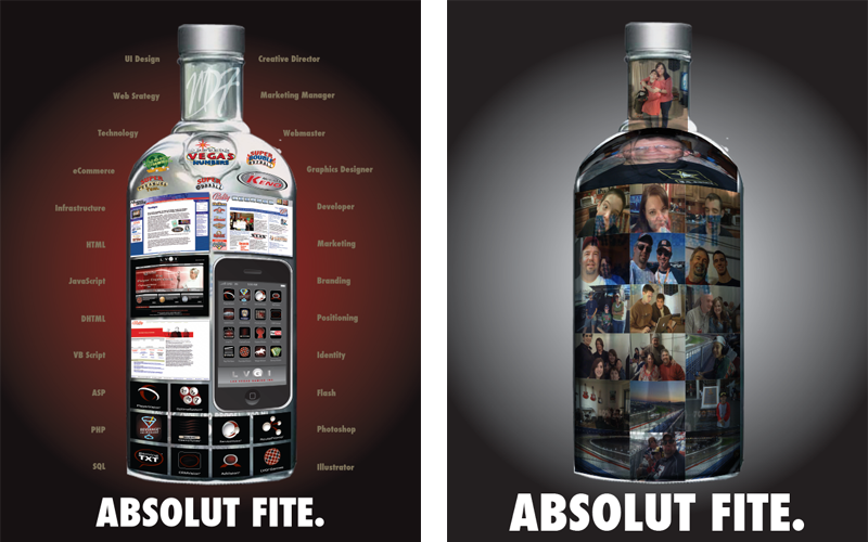 Absolut Fite in a Bottle